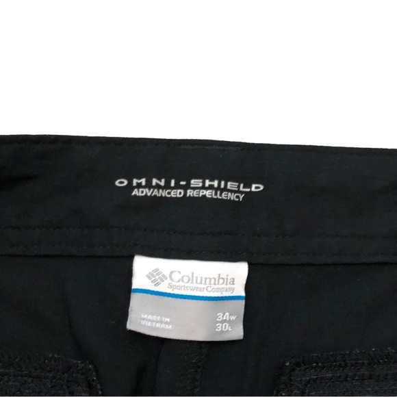Columbia Men’s Activewear Pants - black size 34 x 30 - Picture 10 of 11